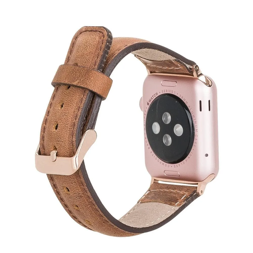 Classic Style Genuine Leather Apple Watch Band