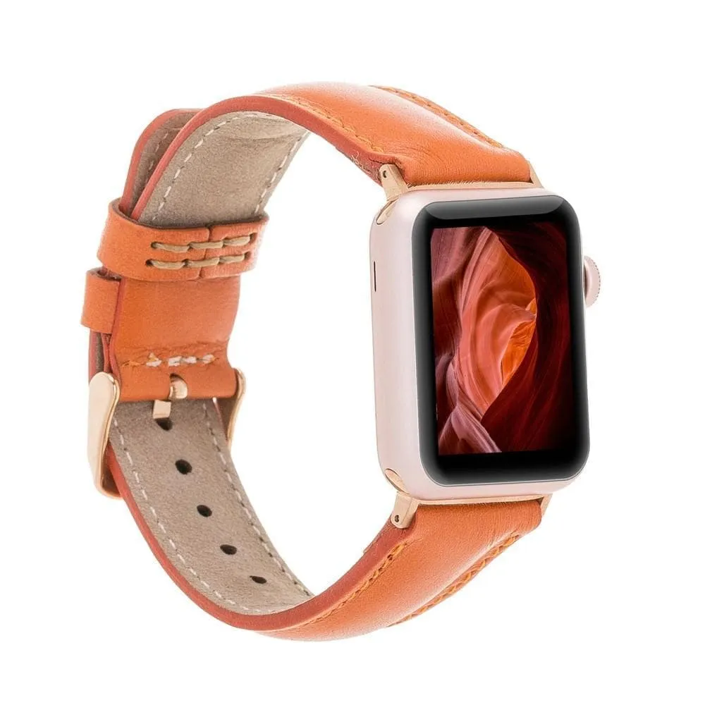 Classic Style Genuine Leather Apple Watch Band