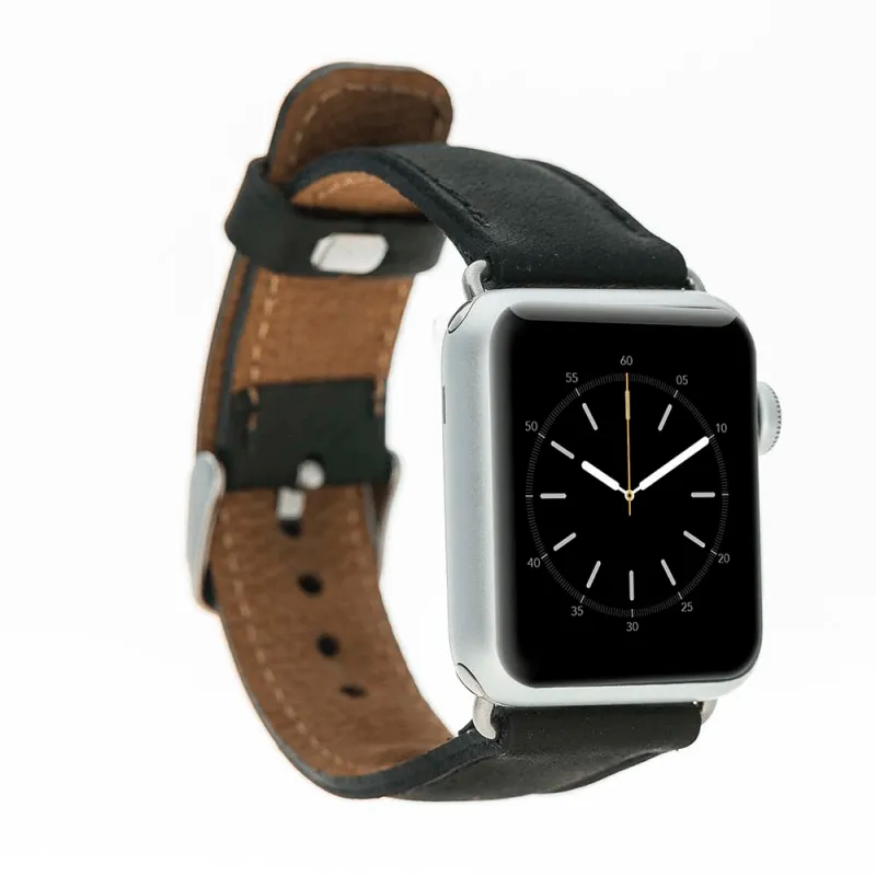 Classic Style Genuine Leather Apple Watch Band