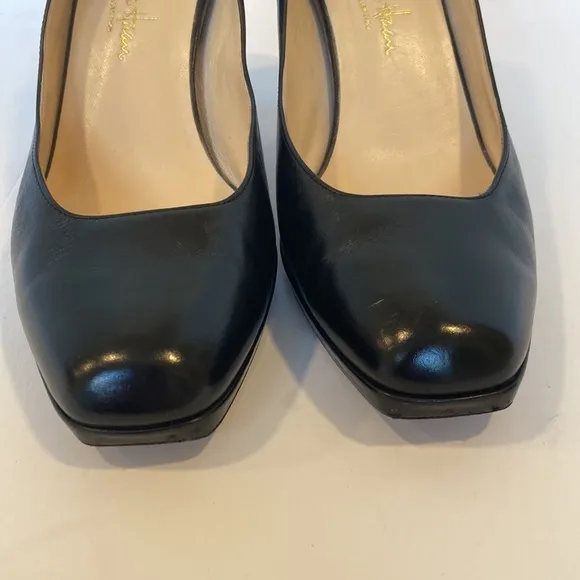 Cole Haan Black Leather Pump with Nike Air Size 7.5B