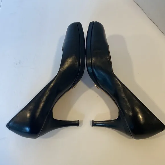 Cole Haan Black Leather Pump with Nike Air Size 7.5B