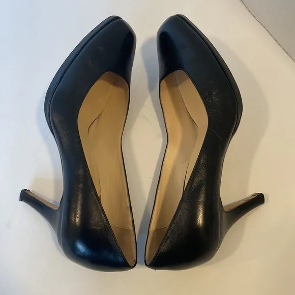 Cole Haan Black Leather Pump with Nike Air Size 7.5B