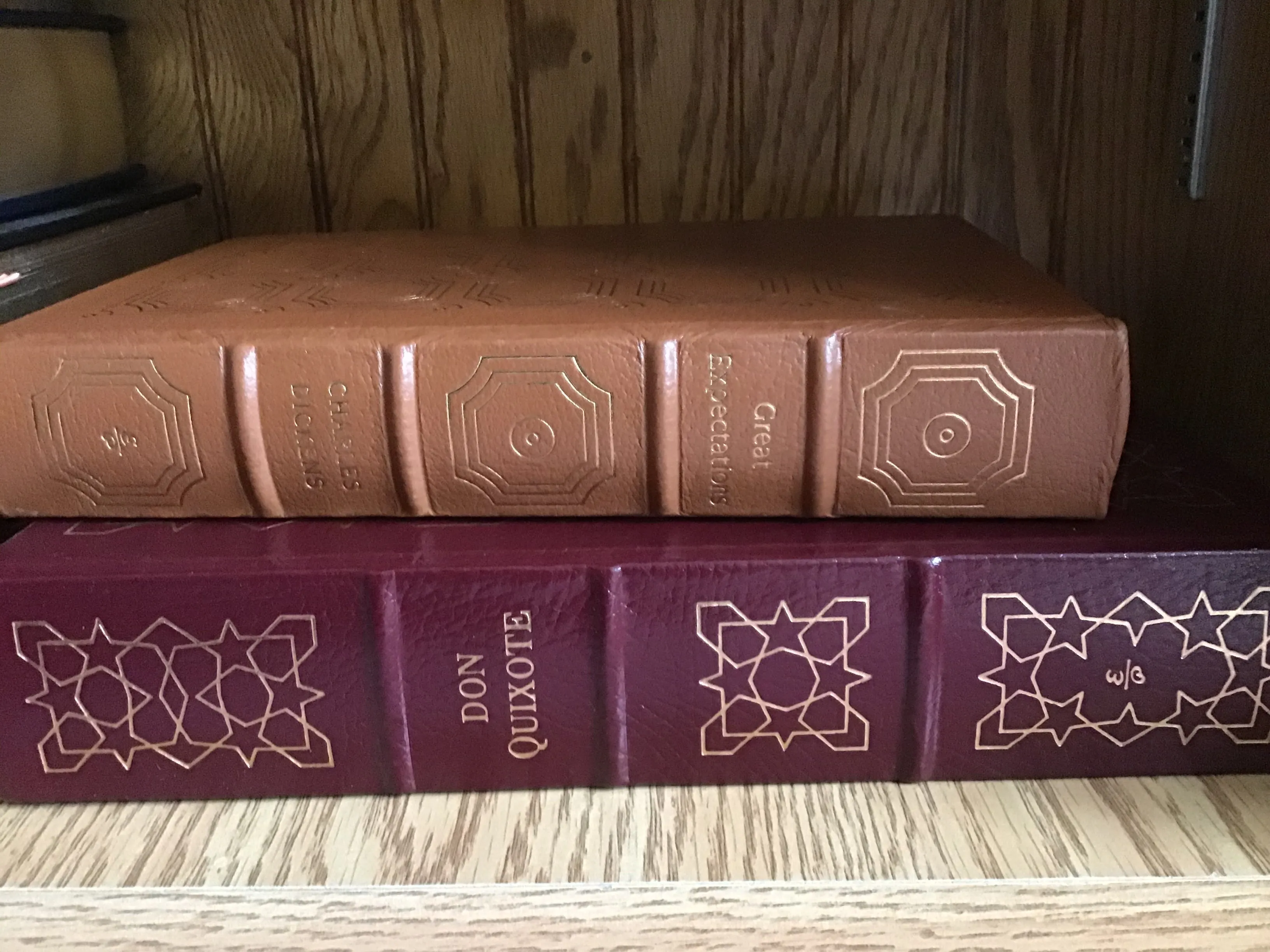 Collection of Early Edition Easton Press Leather Bound Classic Books
