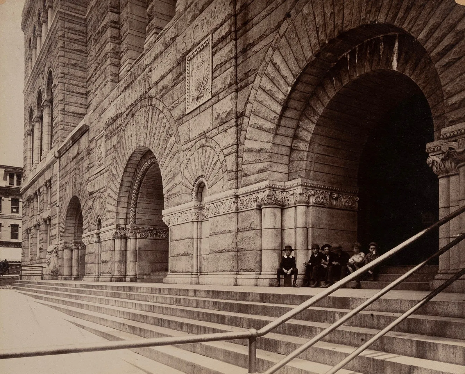 Courthouse and Jail Entrance, Pittsburgh, PA (H. H. Richardson, 1838-1886, Architect)