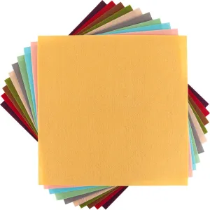 Cricut Felt 12"X12" Sampler 10 Sheets Summer Sky