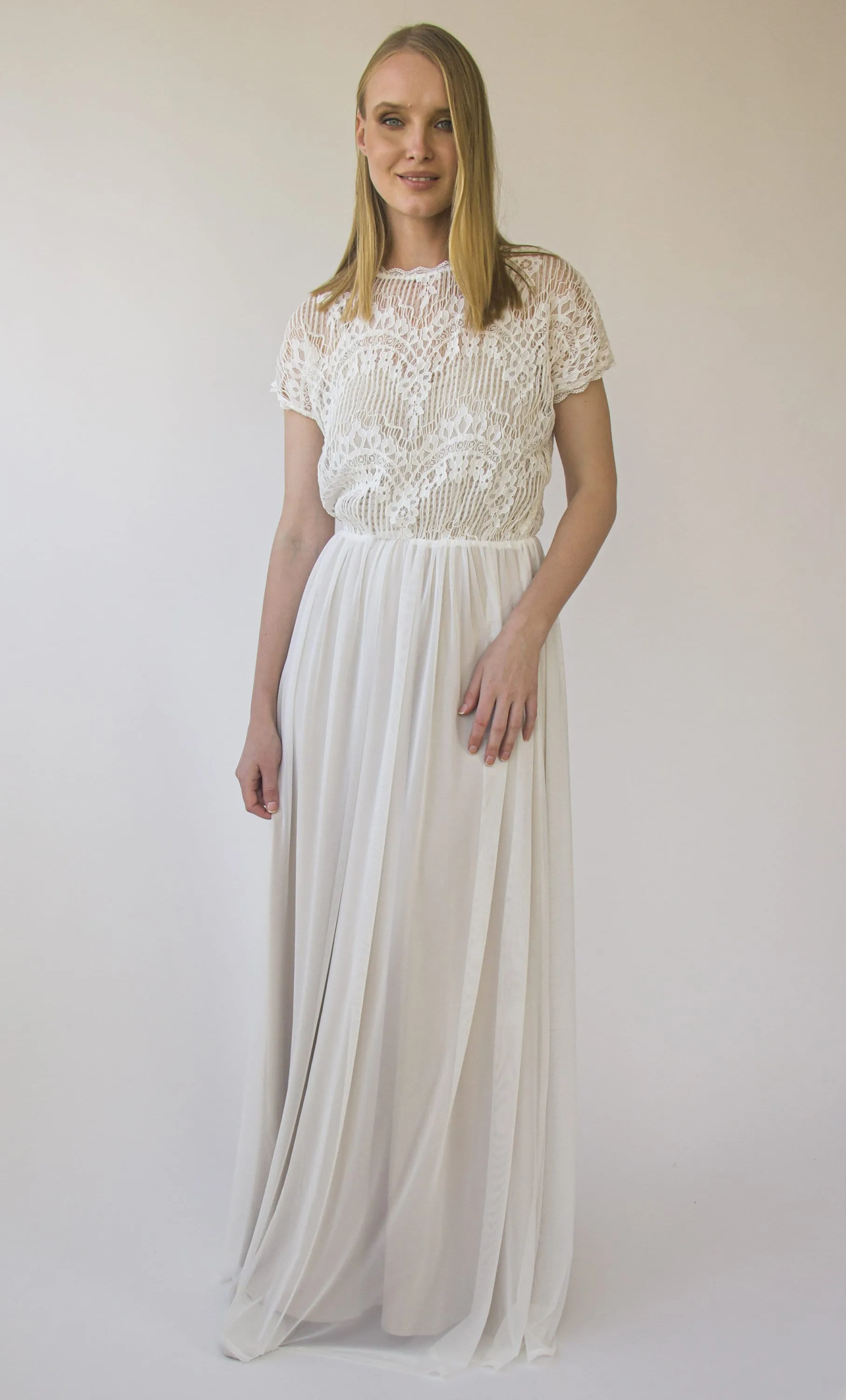 Crocheted Lace dress #1414