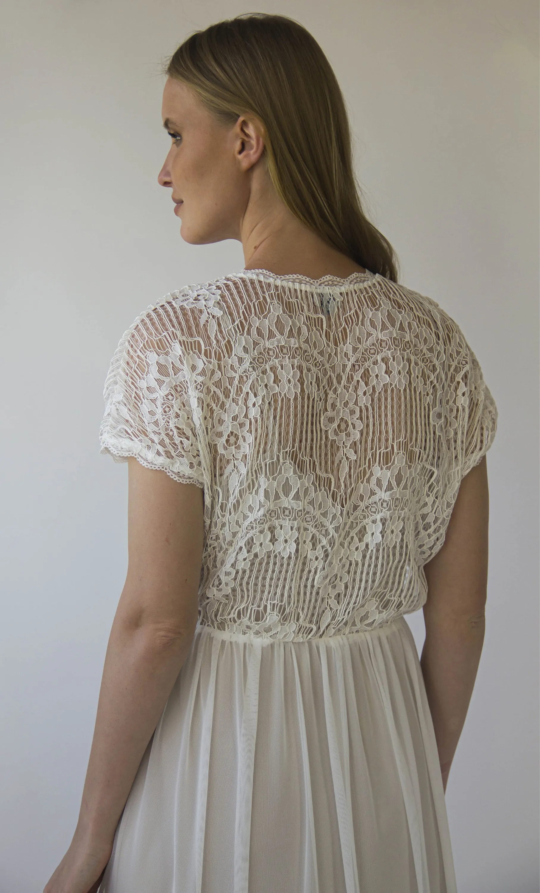 Crocheted Lace dress #1414