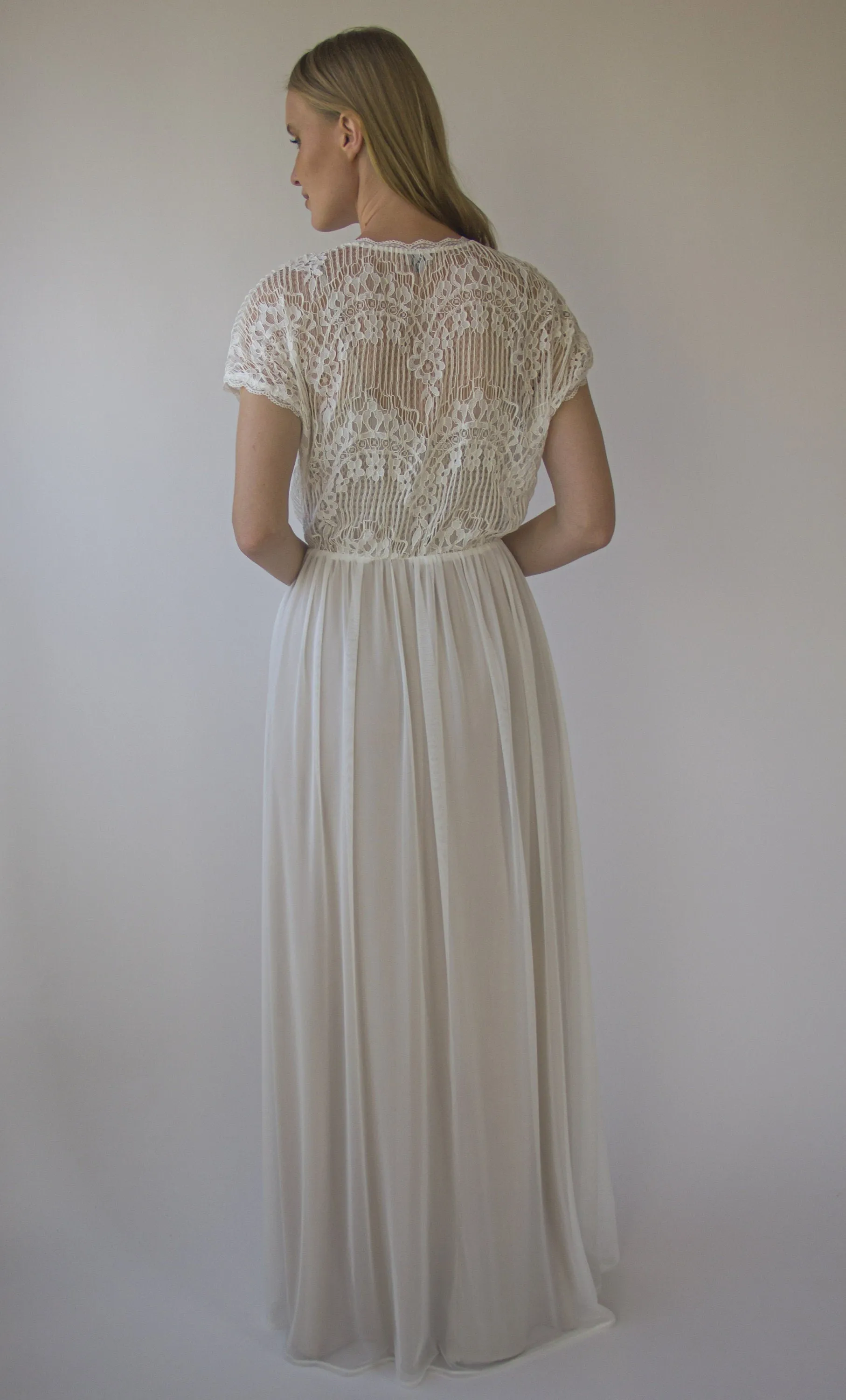Crocheted Lace dress #1414