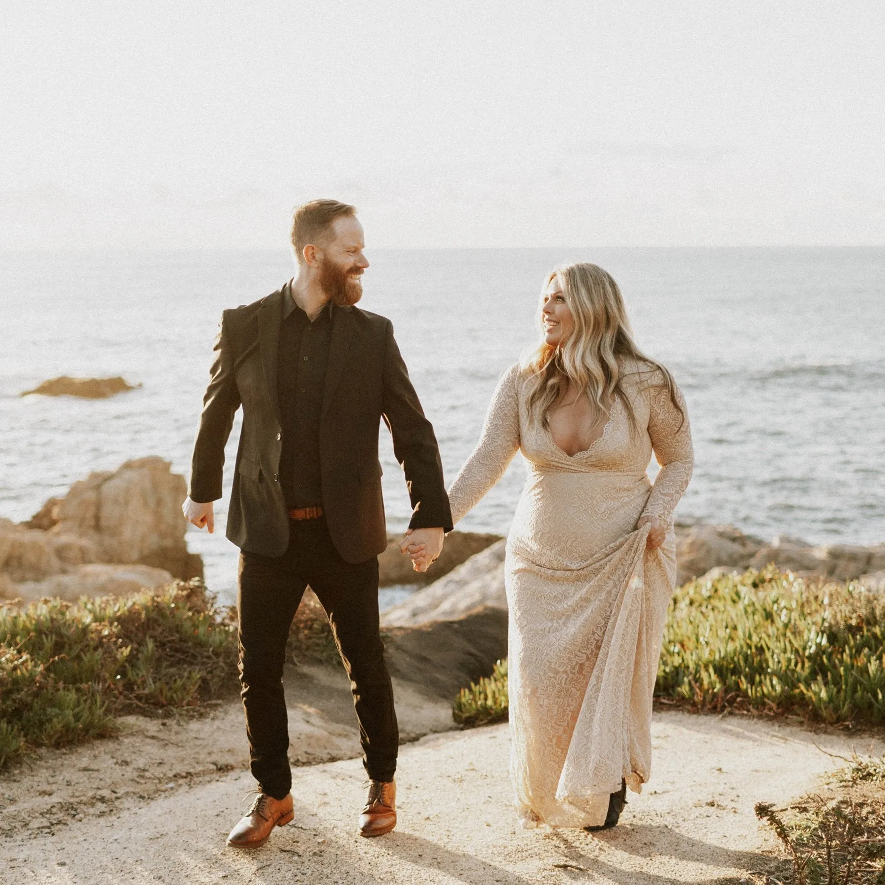 Curvy Champagne dress #1274