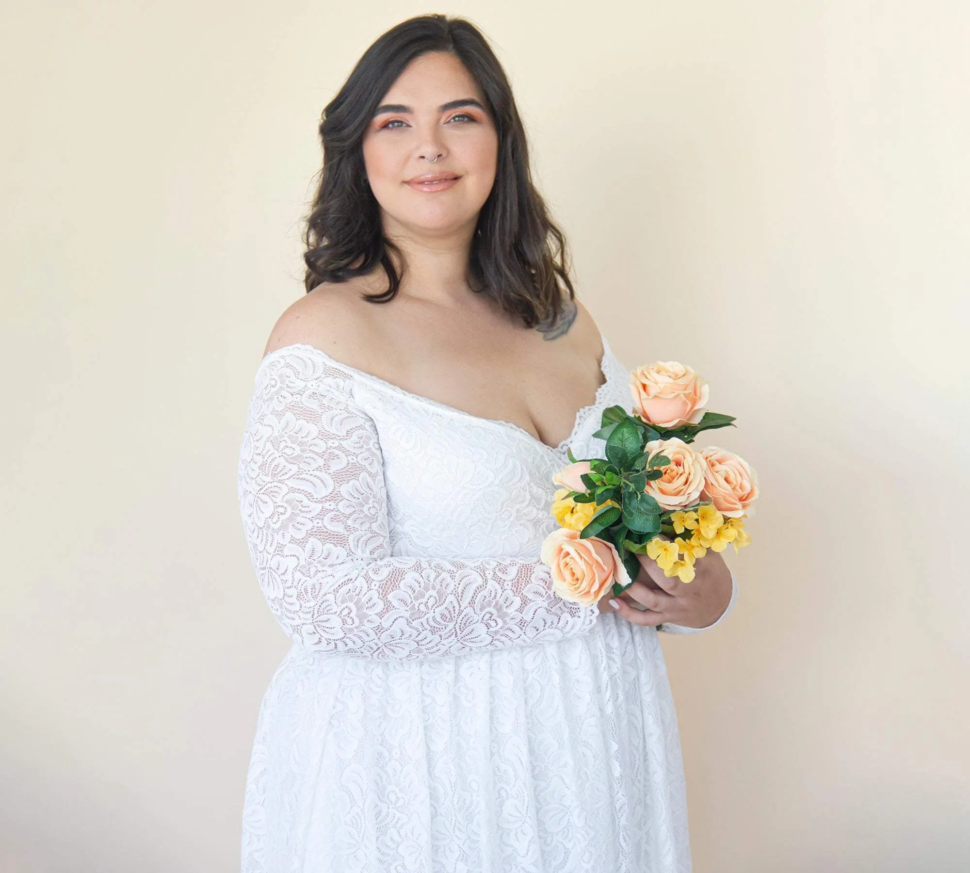 Curvy Dress With Pockets  #1316
