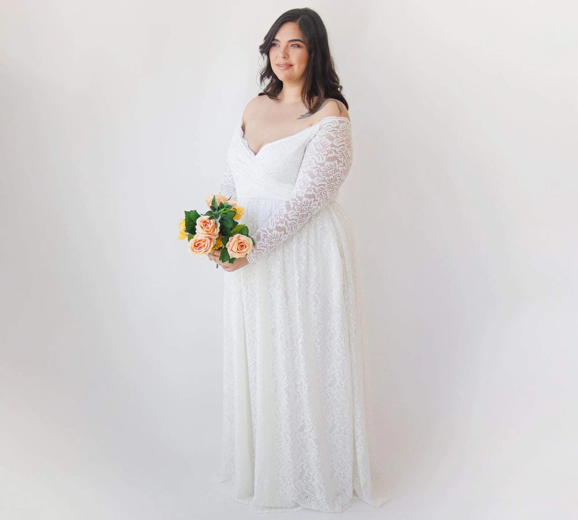 Curvy Dress With Pockets  #1316