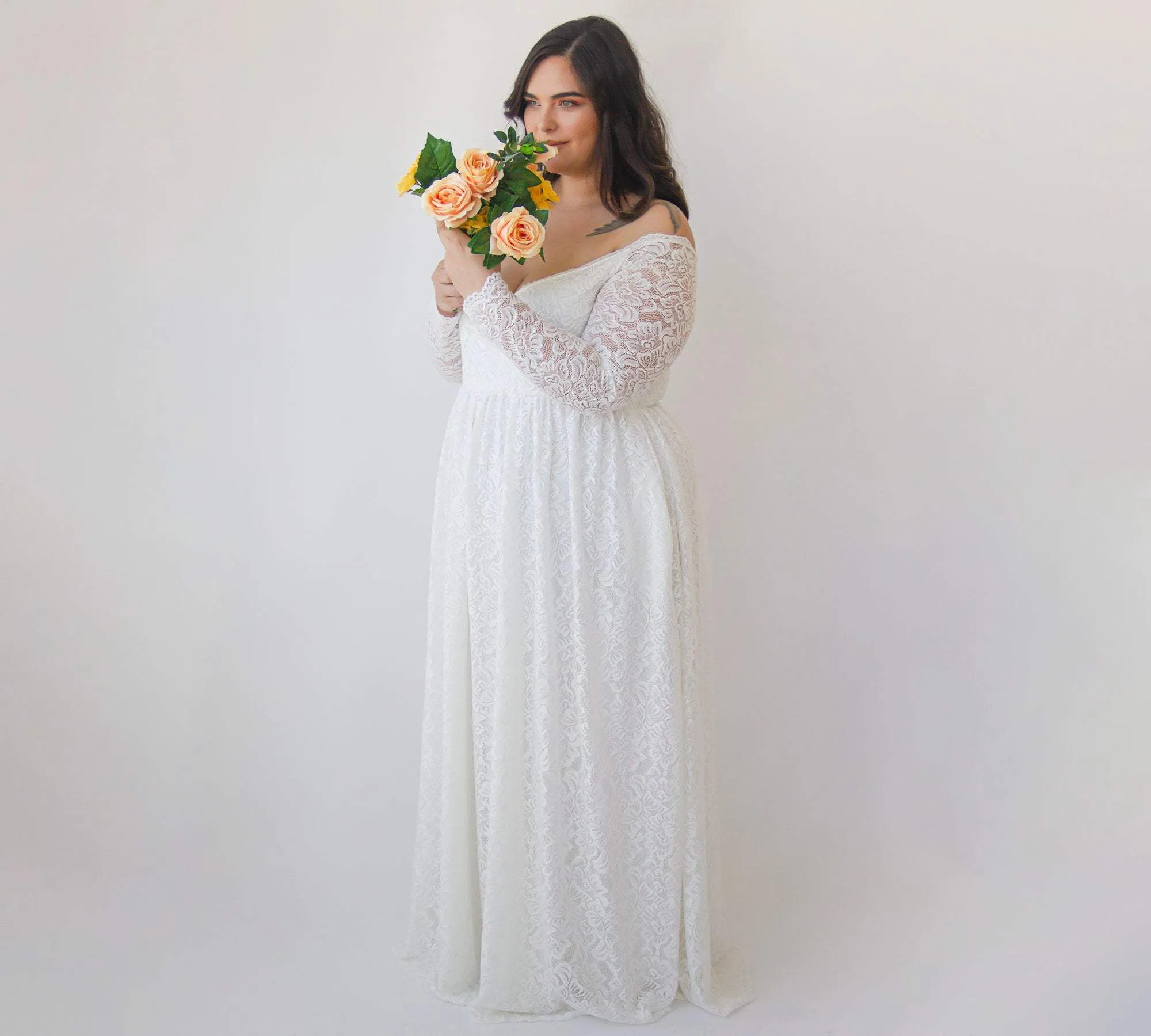 Curvy Dress With Pockets  #1316