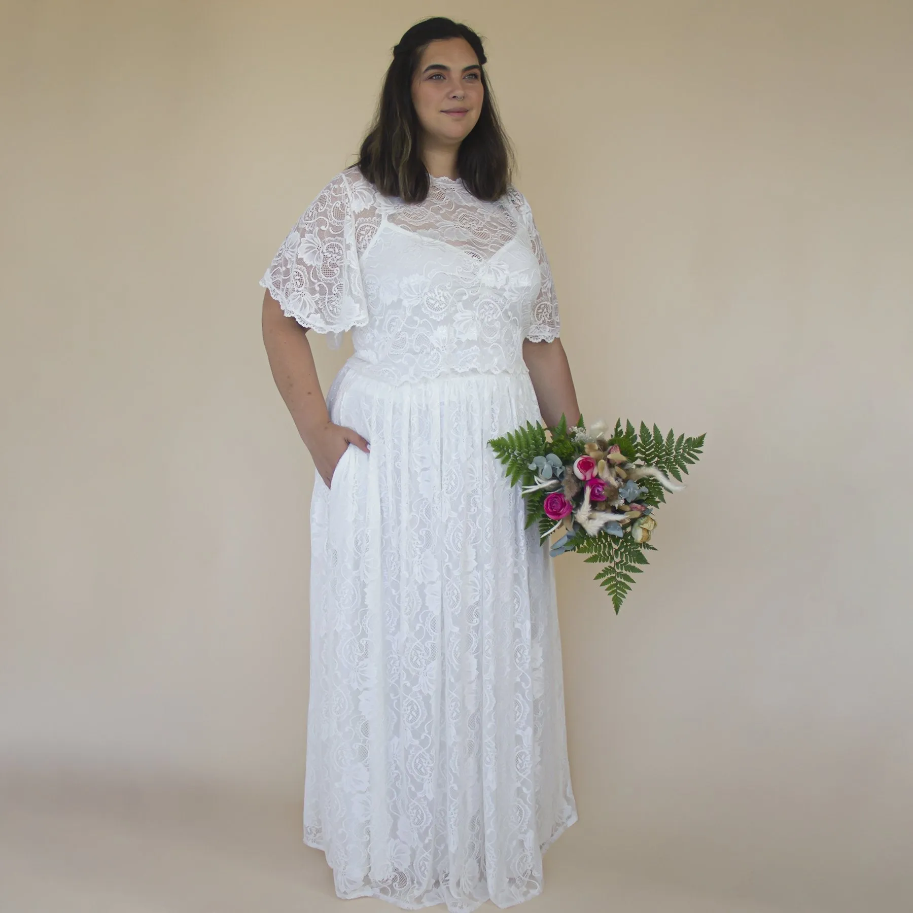 Curvy Two Piece Dress #1332