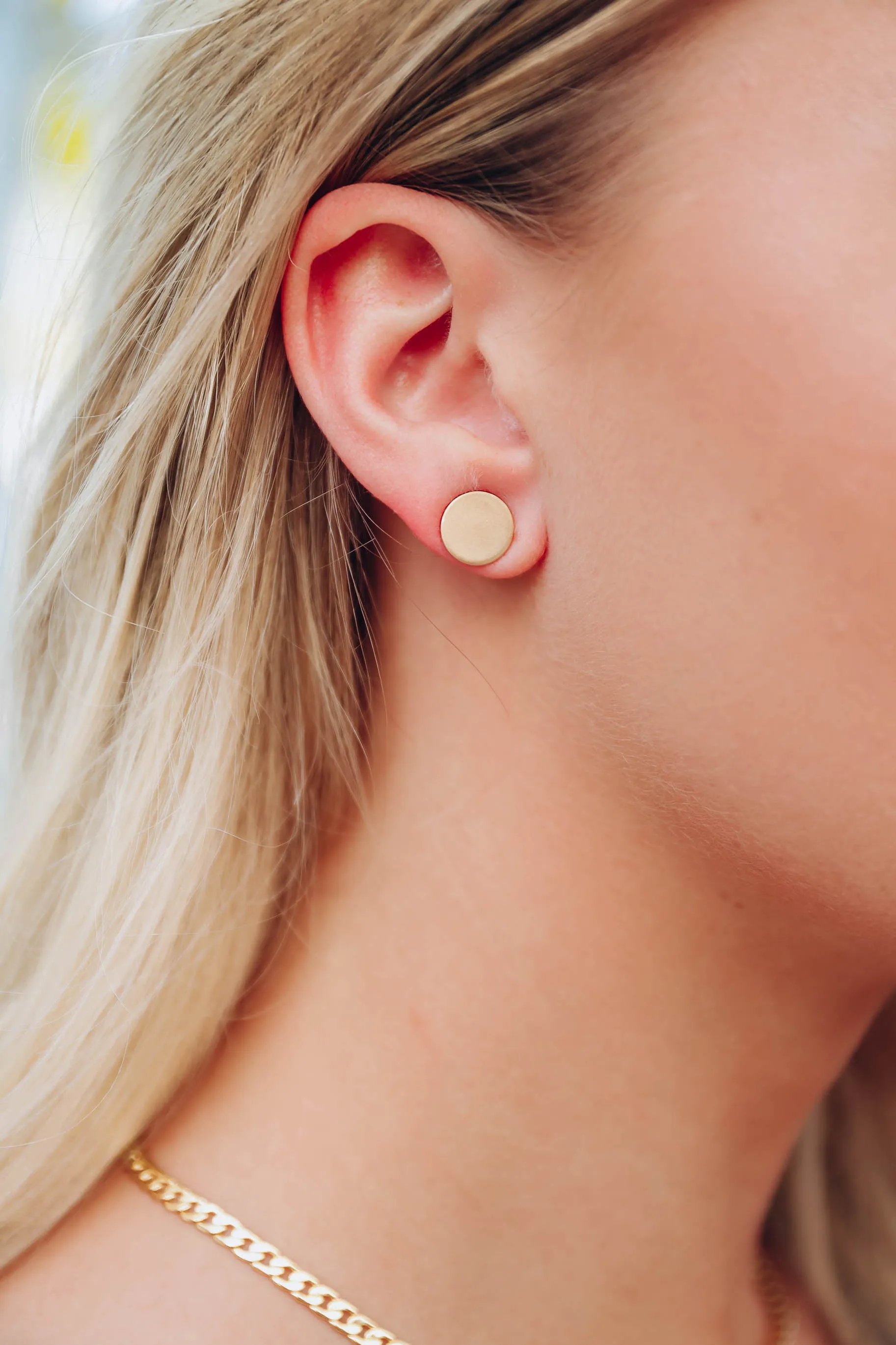 Delphi Stud Earring Set - Tan