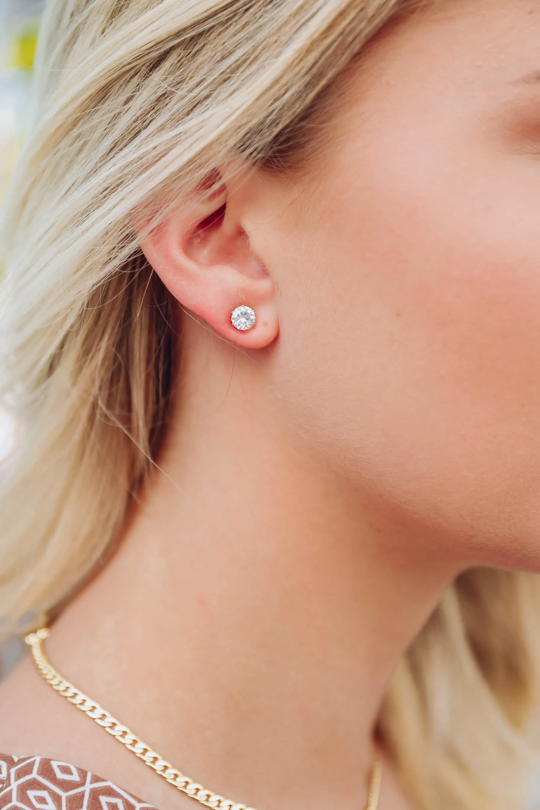 Delphi Stud Earring Set - Tan