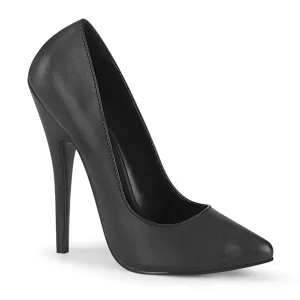 DOMINA-420  Black Faux Leather