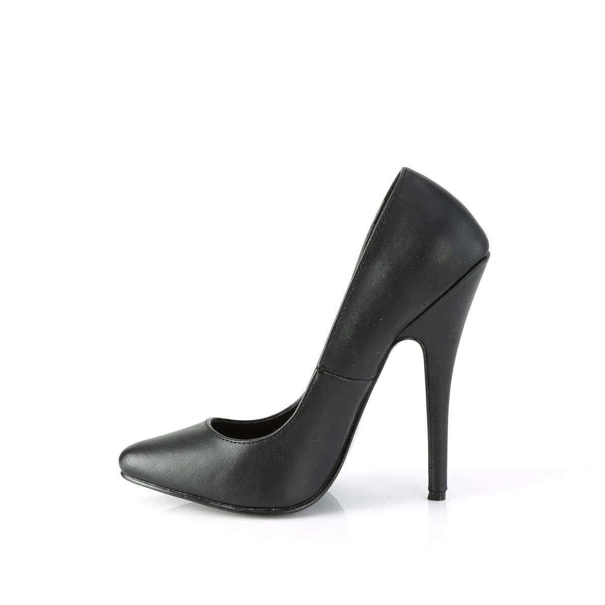 DOMINA-420  Black Faux Leather