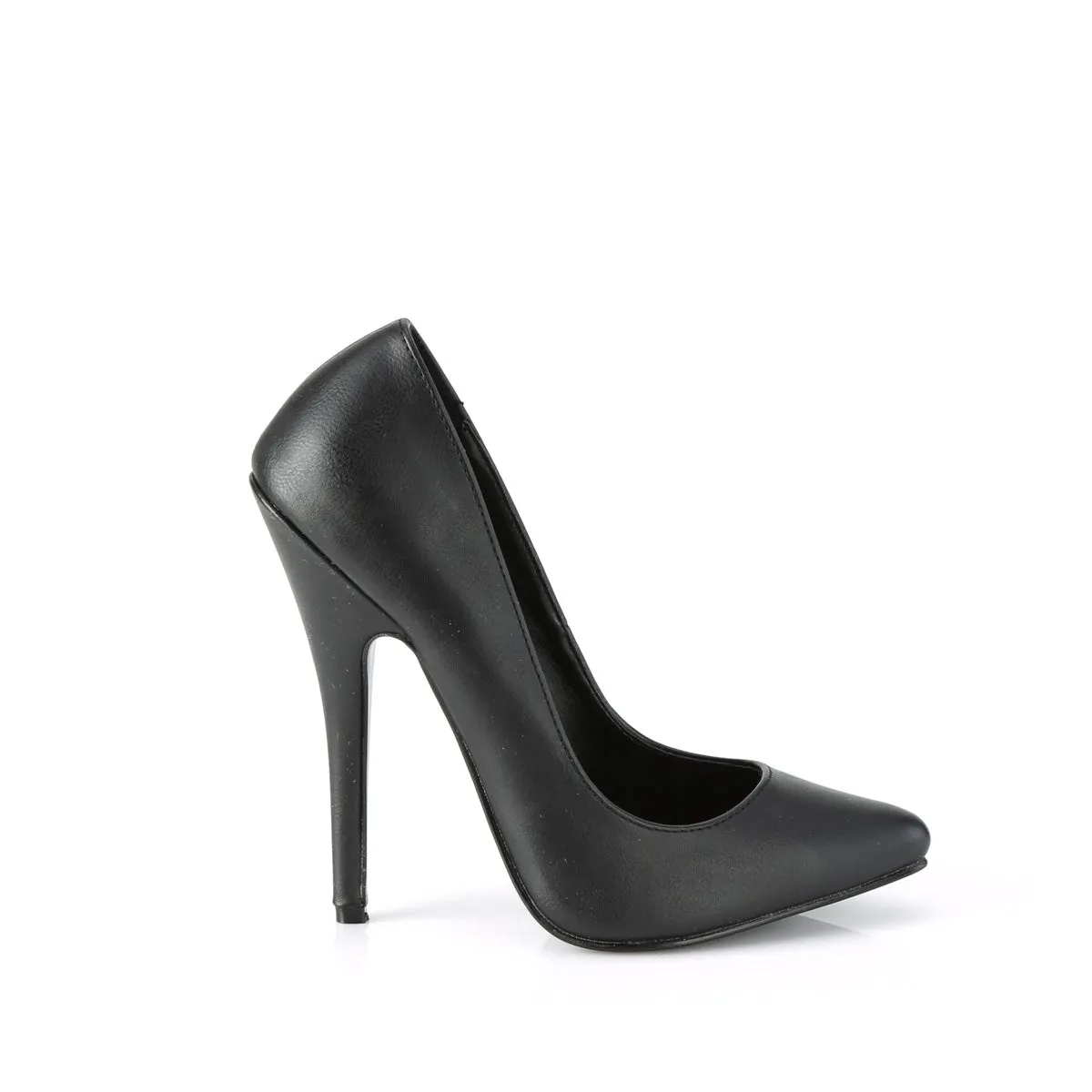DOMINA-420  Black Faux Leather