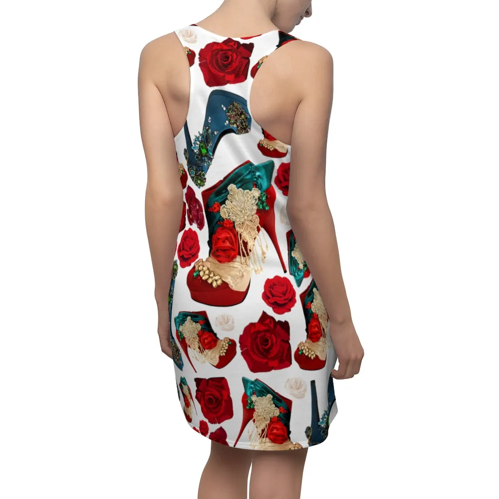 Dress 'Rose tricolori'