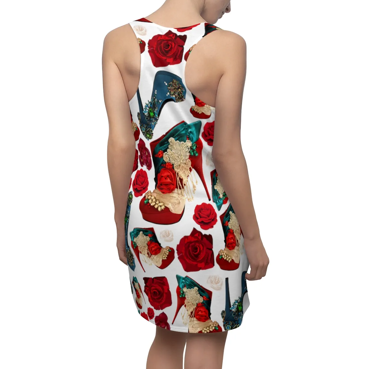 Dress 'Rose tricolori'