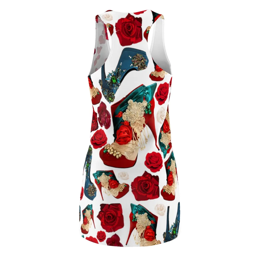 Dress 'Rose tricolori'