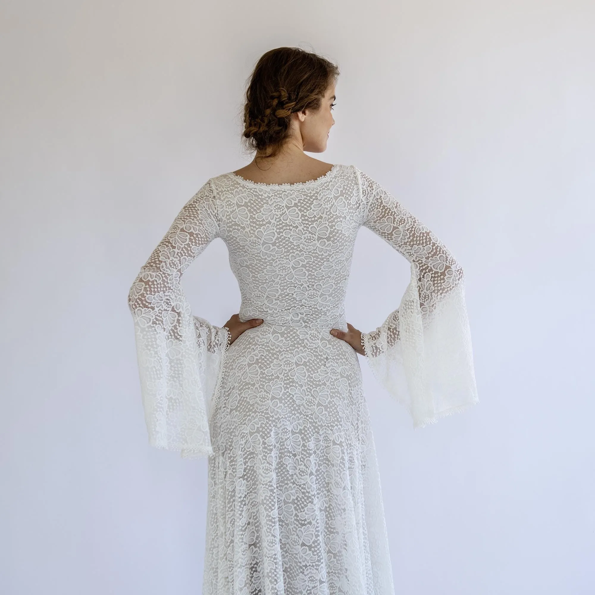 Dress with Champagne Lining #1488
