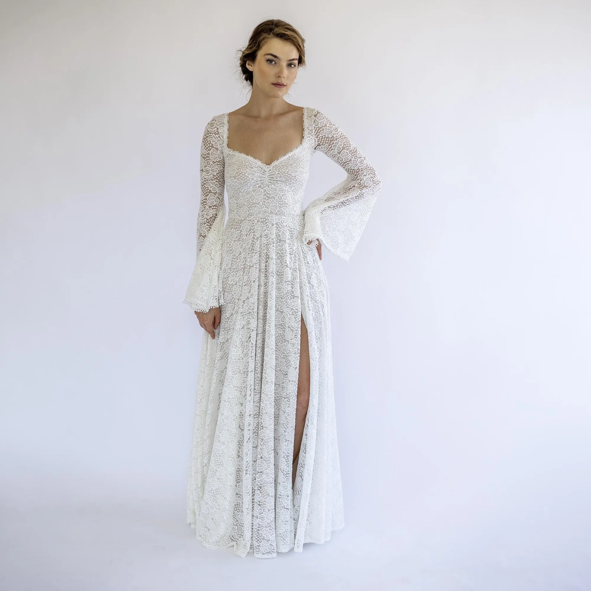 Dress with Champagne Lining #1488