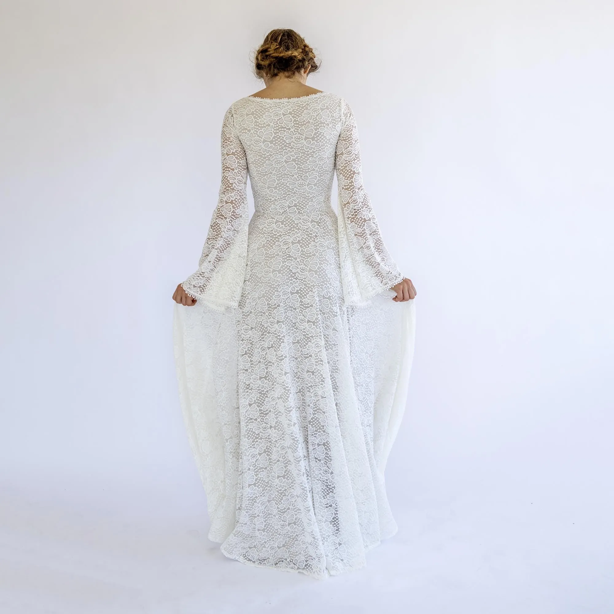 Dress with Champagne Lining #1488