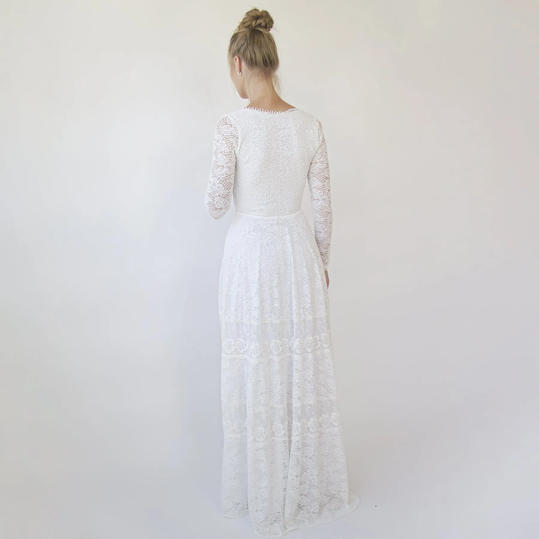 Dress with fringes #1363
