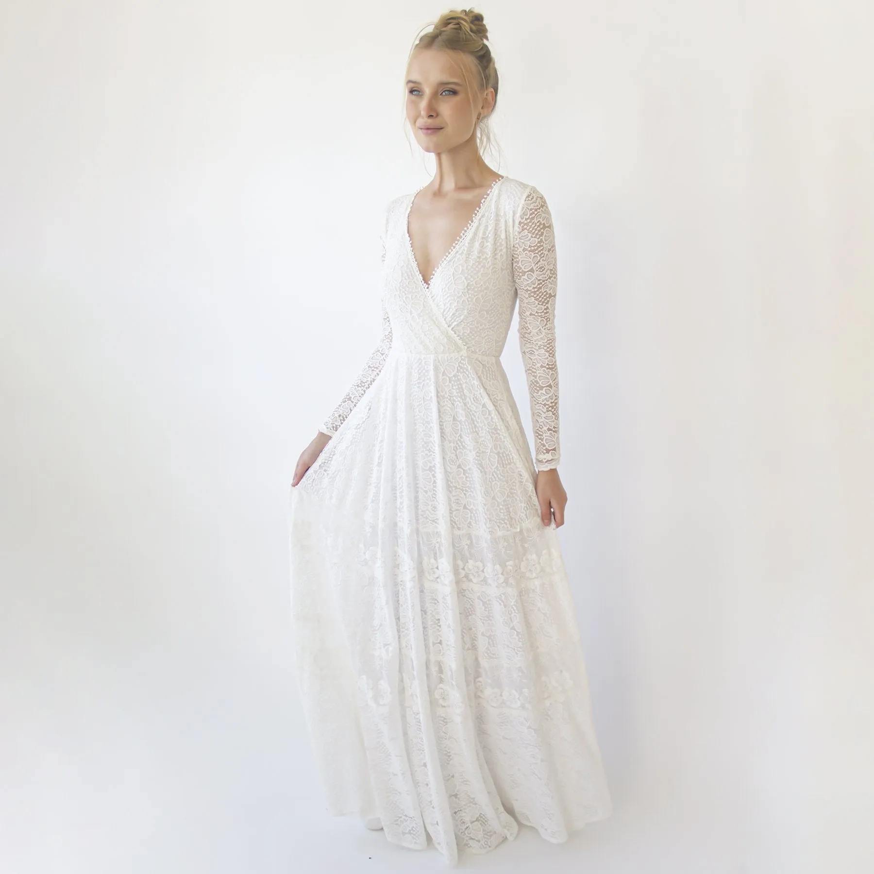 Dress with fringes #1363