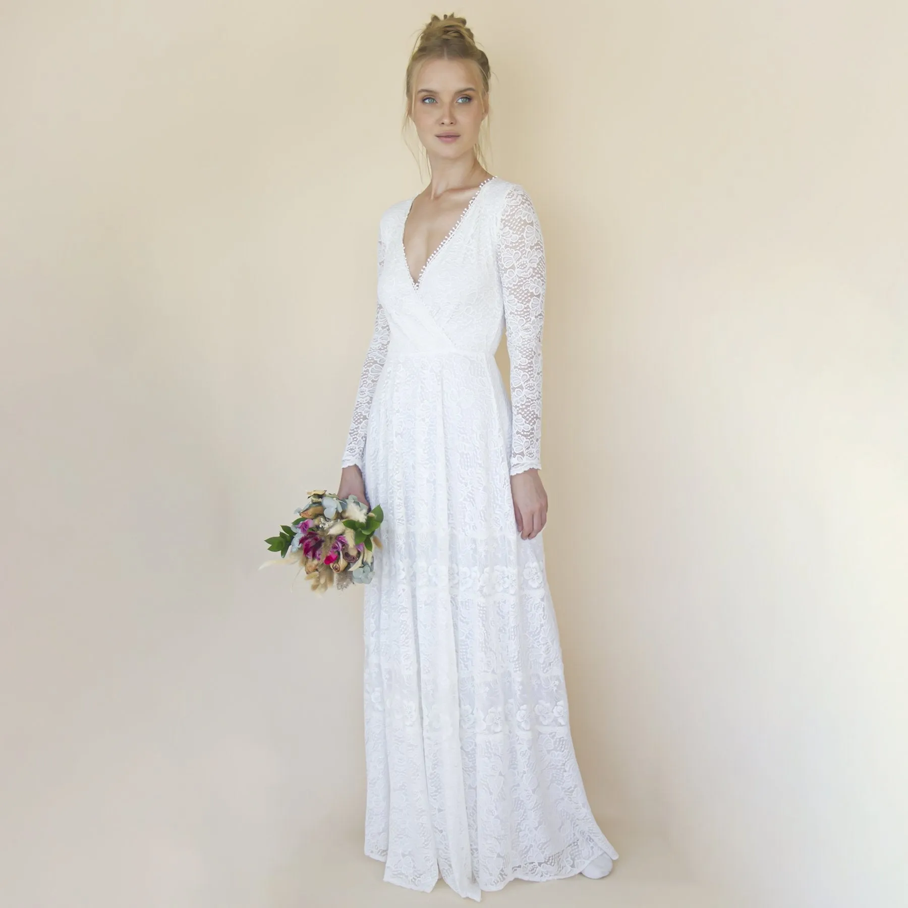 Dress with fringes #1363