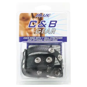 Electric Eel Cock Ring with 1" Ball Stretcher