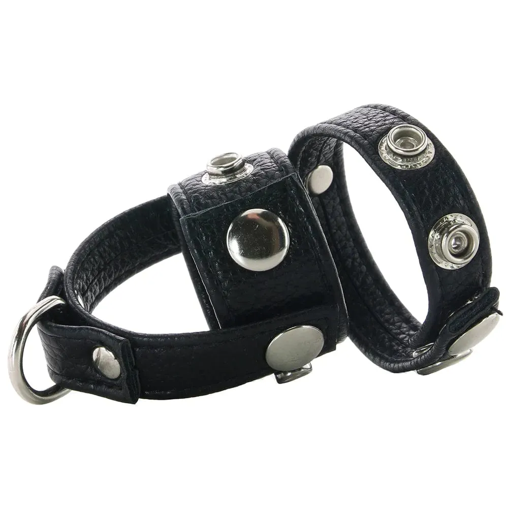 Electric Eel Cock Ring with 1" Ball Stretcher