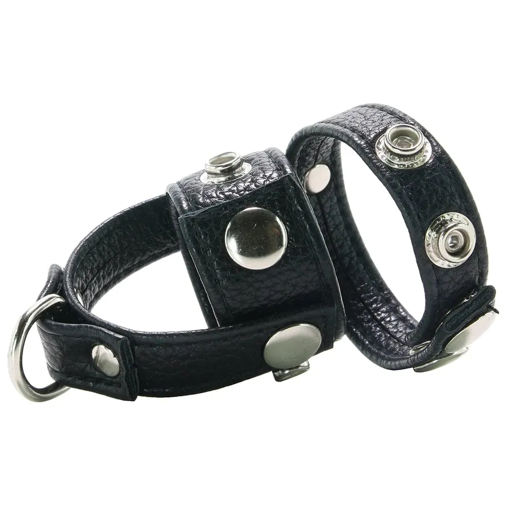 Electric Eel Cock Ring with 1" Ball Stretcher