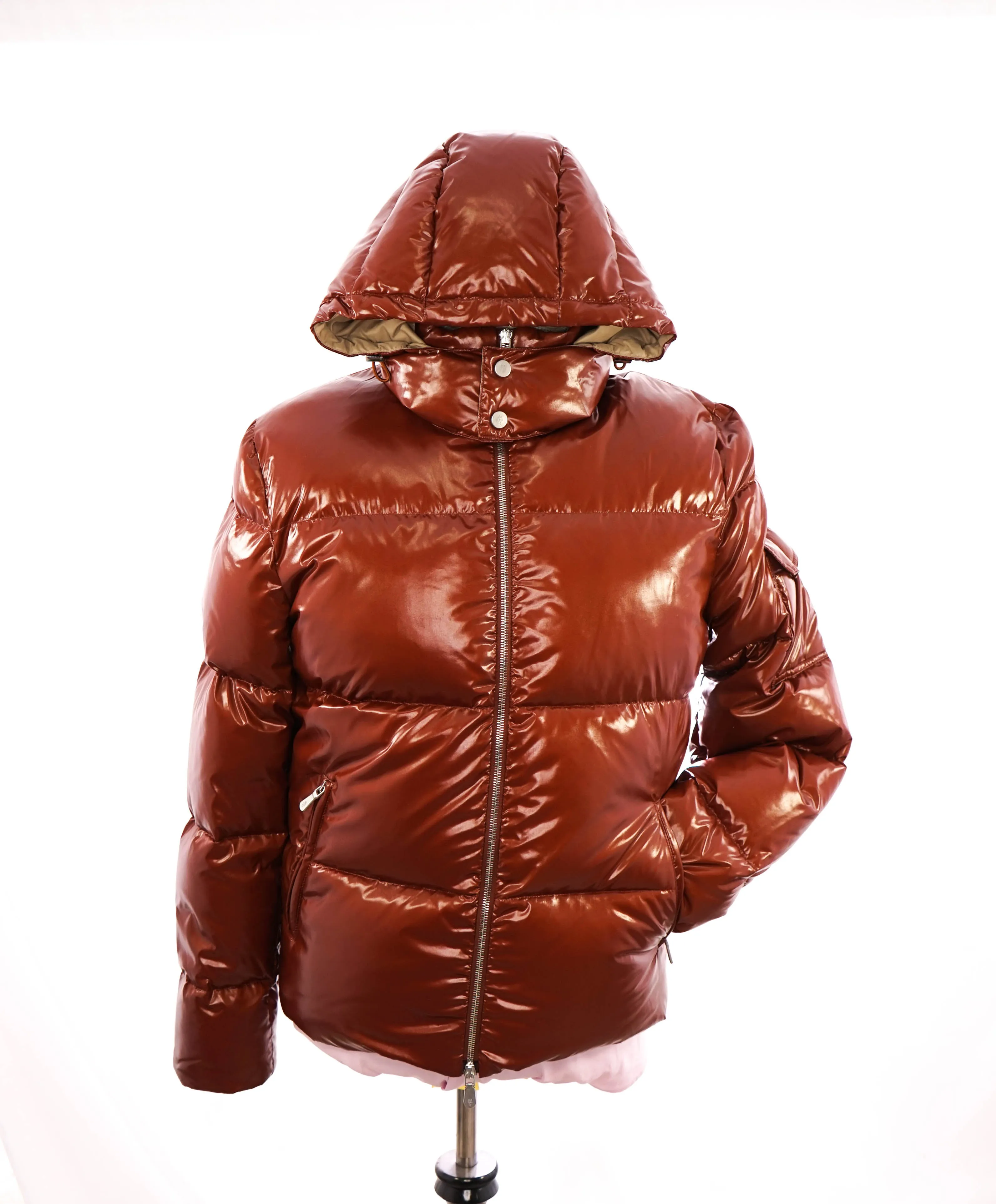 ELEVENTY - Red Down Fill PREMIUM PUFFER COAT W Hood - 40R (50 EU)