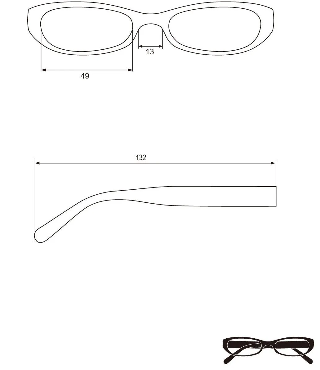 Emerson Reading Glasses - ONLY AVAILABLE WITH NO MAGNIFICATION