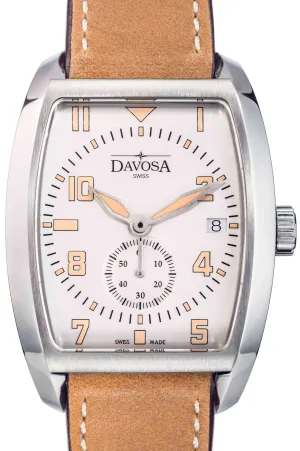 Evo 1908 Automatic Swiss-Made White Orange Executive Watch 16157536