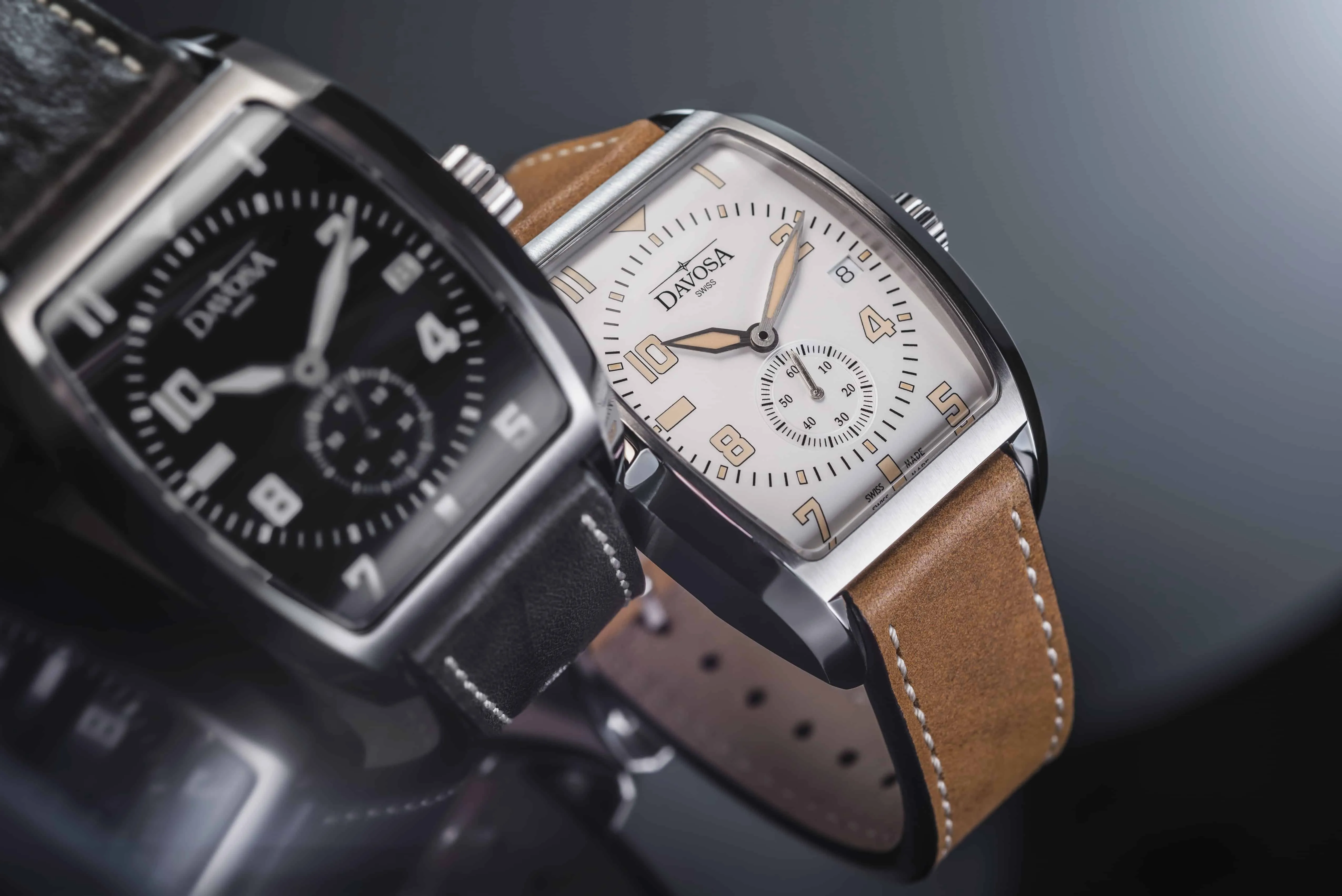 Evo 1908 Automatic Swiss-Made White Orange Executive Watch 16157536