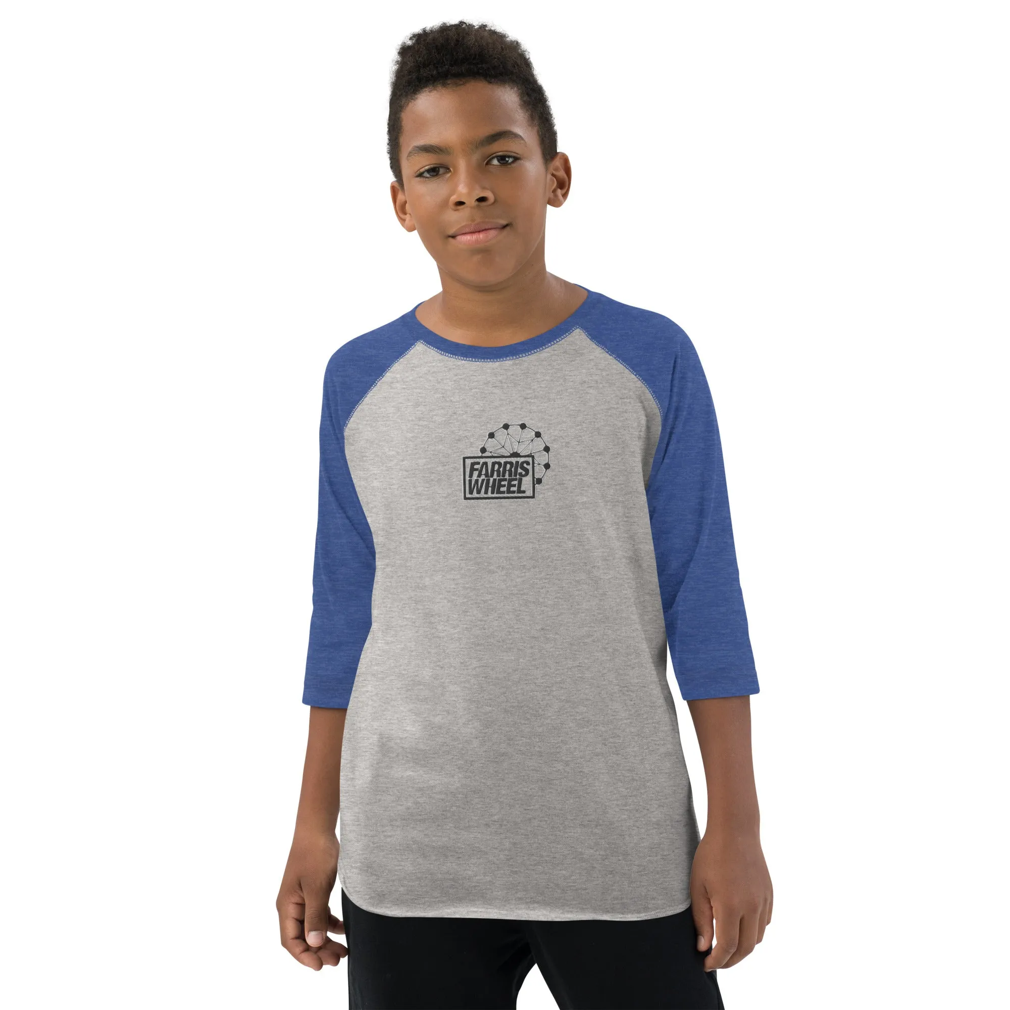 Farris Wheel Kids Baseball Shirt