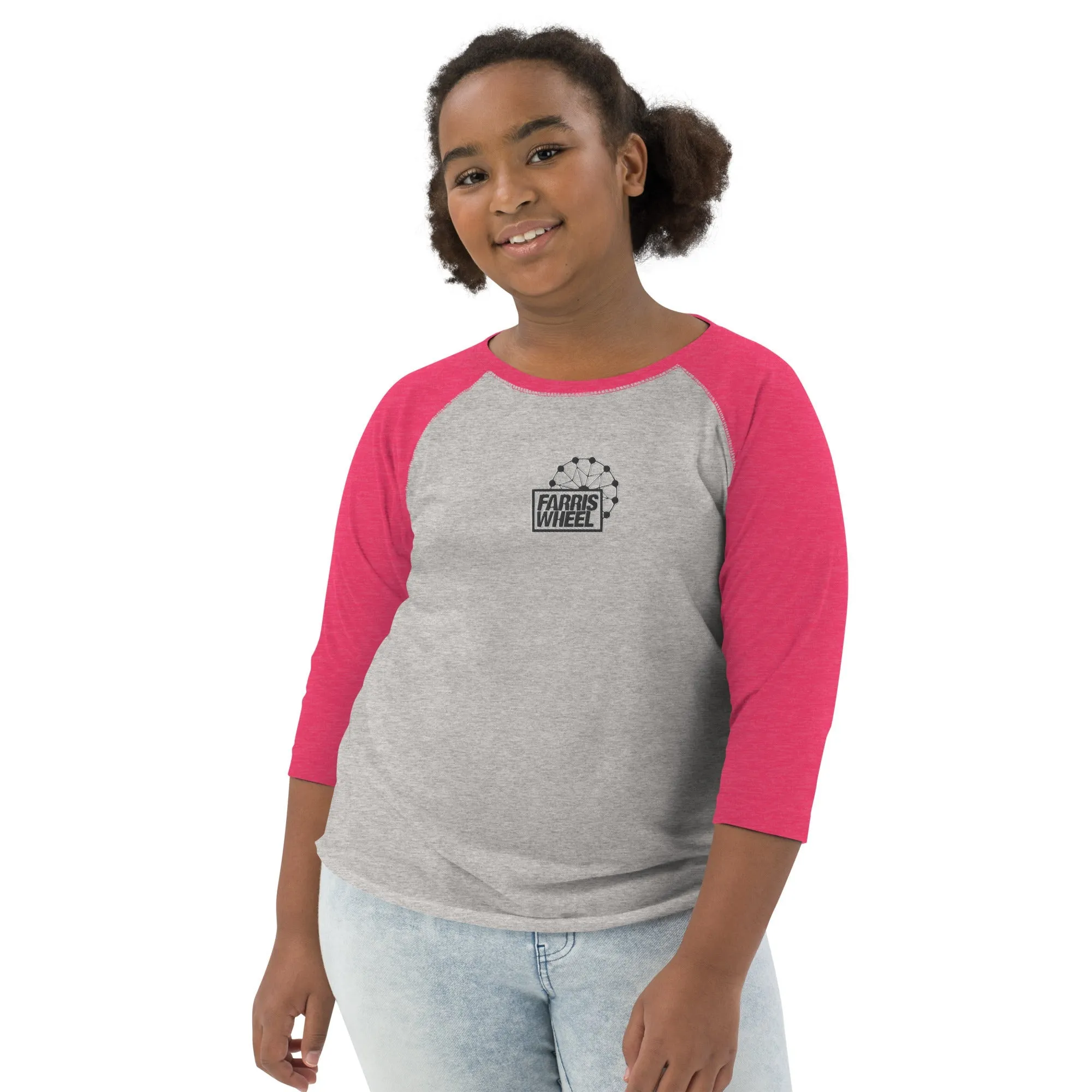 Farris Wheel Kids Baseball Shirt