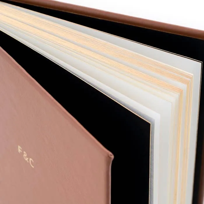 Faux Leather Notebook