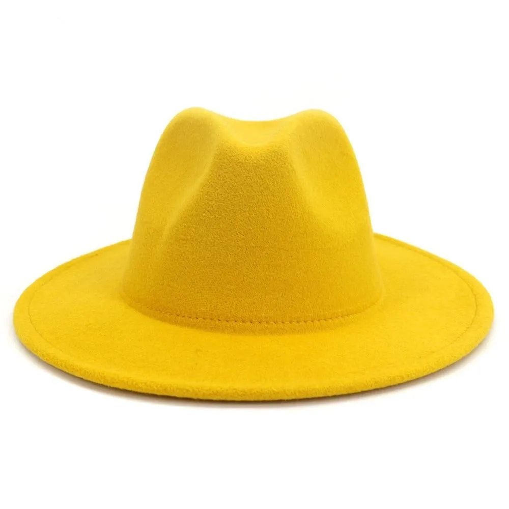 Felt Wide Brim Hat