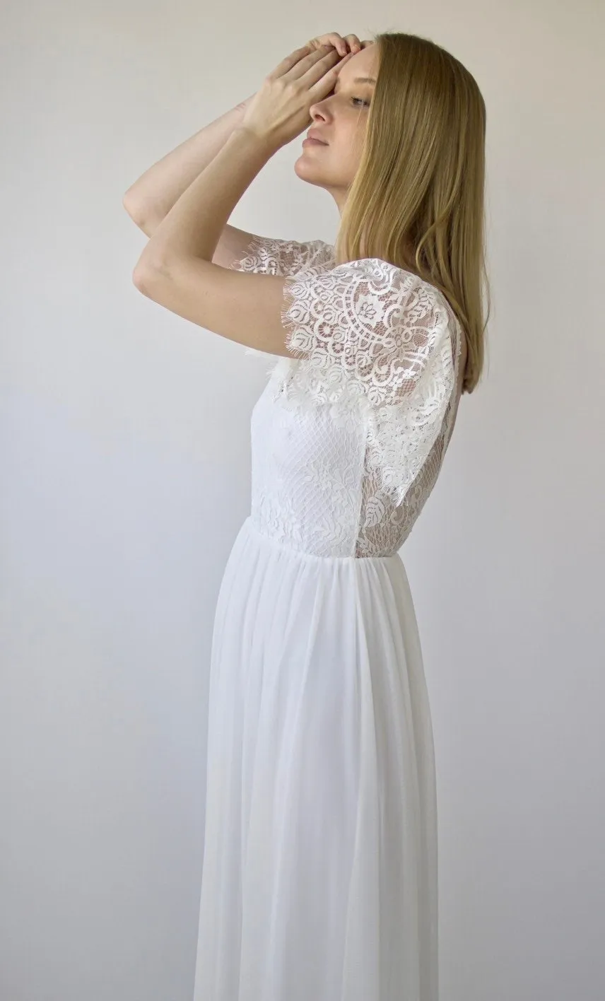 Flutter Sleeves dress, #1386