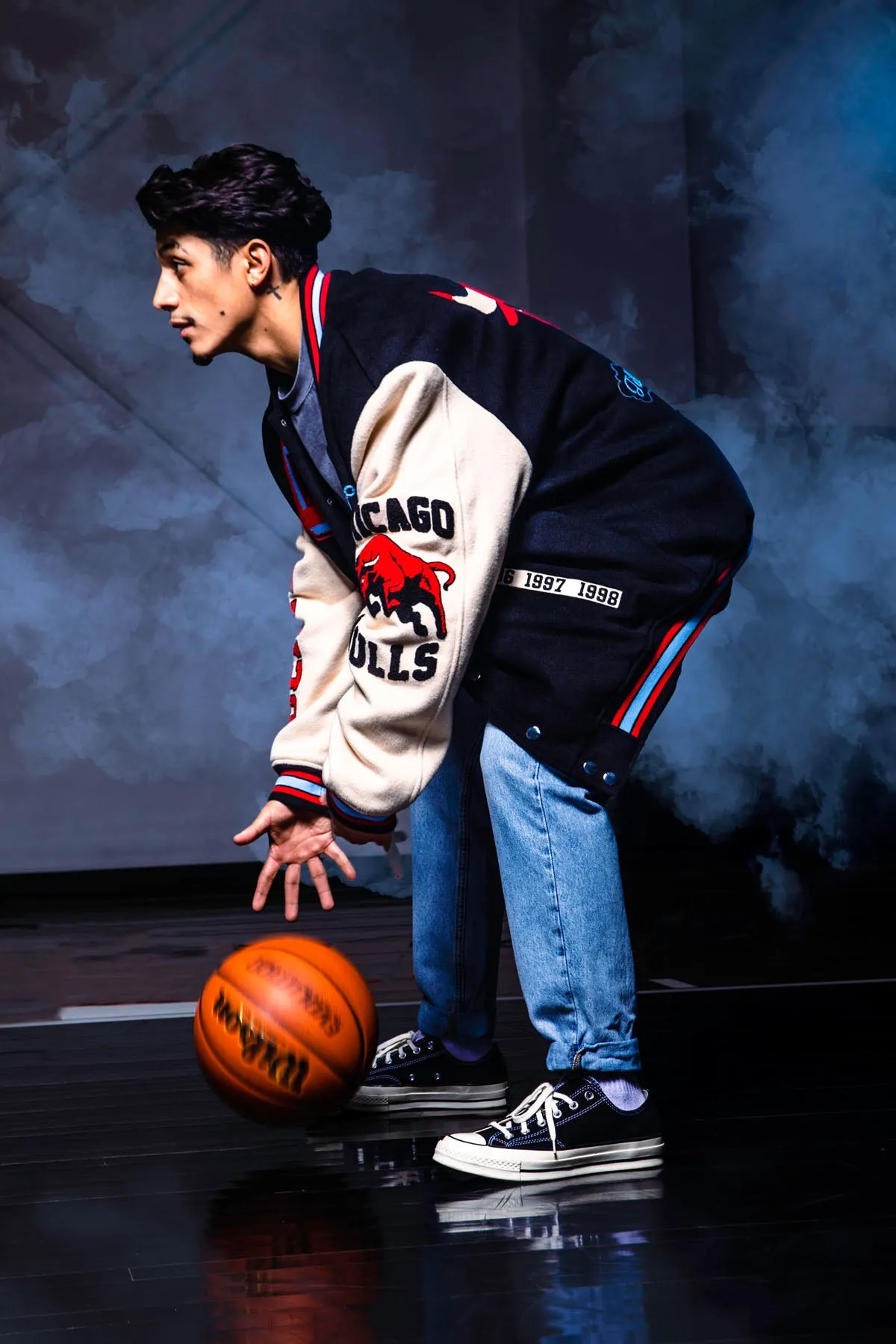 GENTE FINA x CHICAGO BULLS VARSITY JACKET