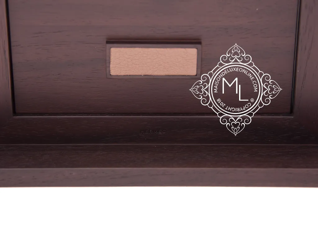 Hermes Classic Pleiade Etoupe Leather Photo Frame