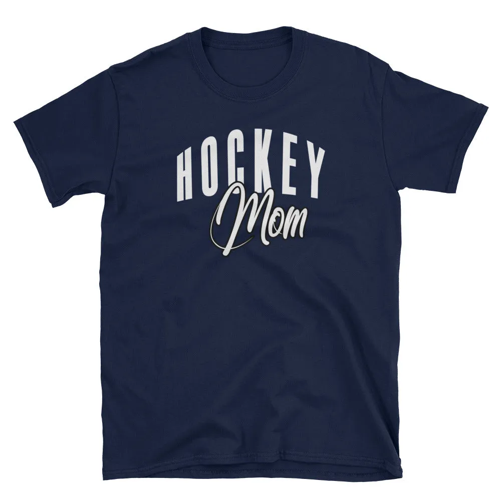 Hockey Mom T Shirt Navy Hockey Game Gift T Shirt for Sporty Mums
