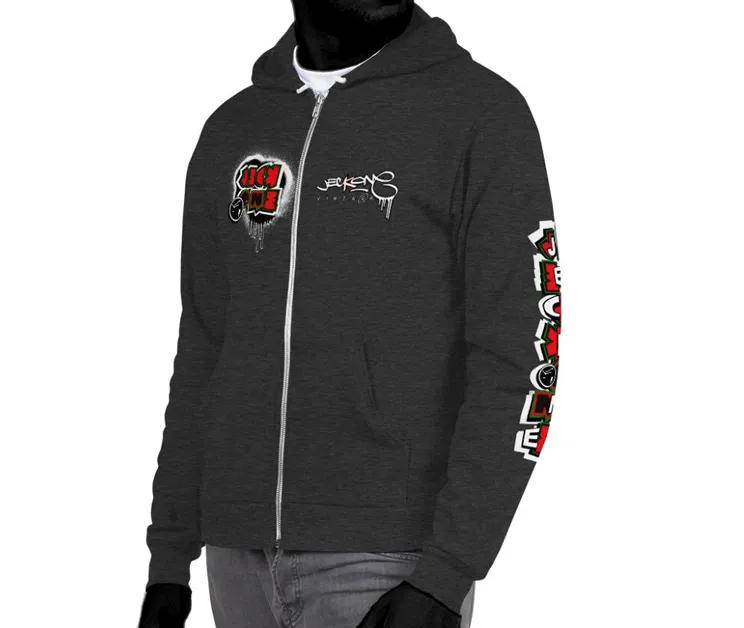 JECKONE FLAV$ vintage (goochiDrip) -ZipUpHoodie