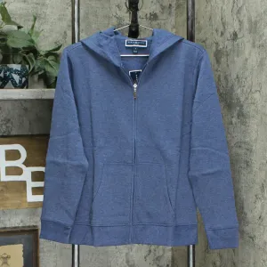 Karen Scott Women's Full Zip Front Hooded Sweatshirt