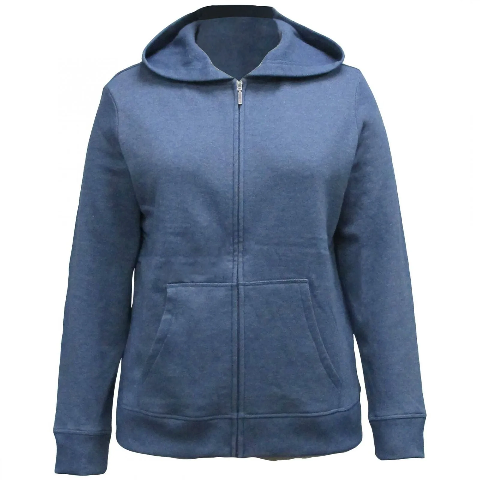 Karen Scott Women's Full Zip Front Hooded Sweatshirt