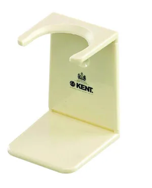 Kent Shaving Brush Stand, Ivory Color, Large Mouth